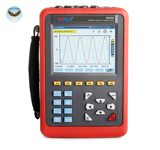 Thiết bị phân tích chất lượng điện năng ETCR ETCR5000 (4 CH, 6000A, 1000V, 0~50 times, SD Card 2G)